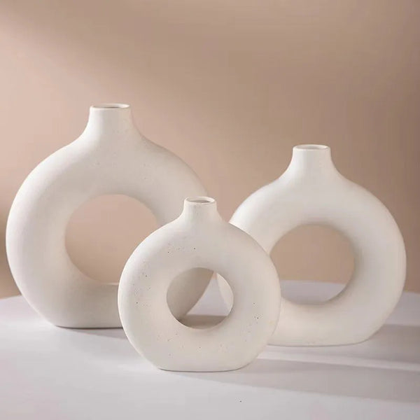 ZENMYO™ - Nordic Vase Circular Hollow